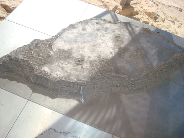 Model of Masada (sy)