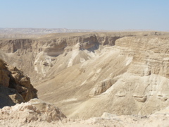 Spectacular Canyon beyond Masada (rw)