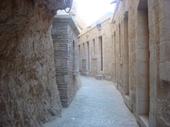 Monk's cells in the Monastery of the Temptation (sy)