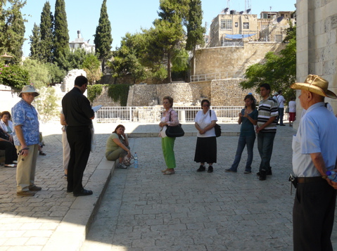 Reading the Gospel at Bethesda Pools (rw)