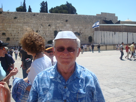 Fuad at the West Wall, Old Jerusalem (sy)