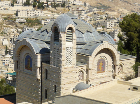 Peter of Galicantu Church on Mount Zion, at the site of the house of the High Priest Caiaphas (rw)