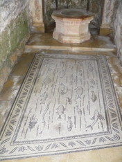 Byzantine Mosaic at the Church of the Visitation (rw)