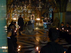Armenian Vespers in Golgatha Chapel in the Church of the Holy Sepulchre (movie also) (rw)