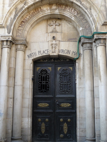 Nativity of the Theotokos Patriarchate chapel between St. Anne's and St' Stephen's Gate (rw)