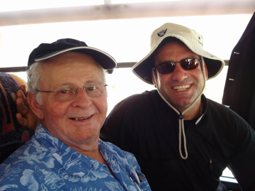 Fuad and Father Samer going to Galilee (sy)