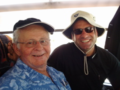 Fuad and Father Samer going to Galilee (sy)