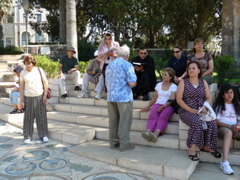 Father Samer reads the Sermon on the Mount (rw)