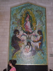 Madonna and child of Mexico, Church of Mary, Nazareth, with Ursula (rw)