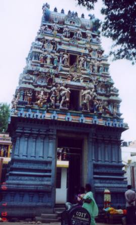 Small Hindu Temple along Hosur Road